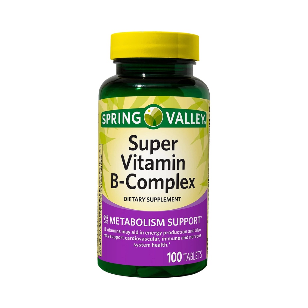 ikj Super Vitamina B-Complex Compresse Integratore alimentare, 100 Conte