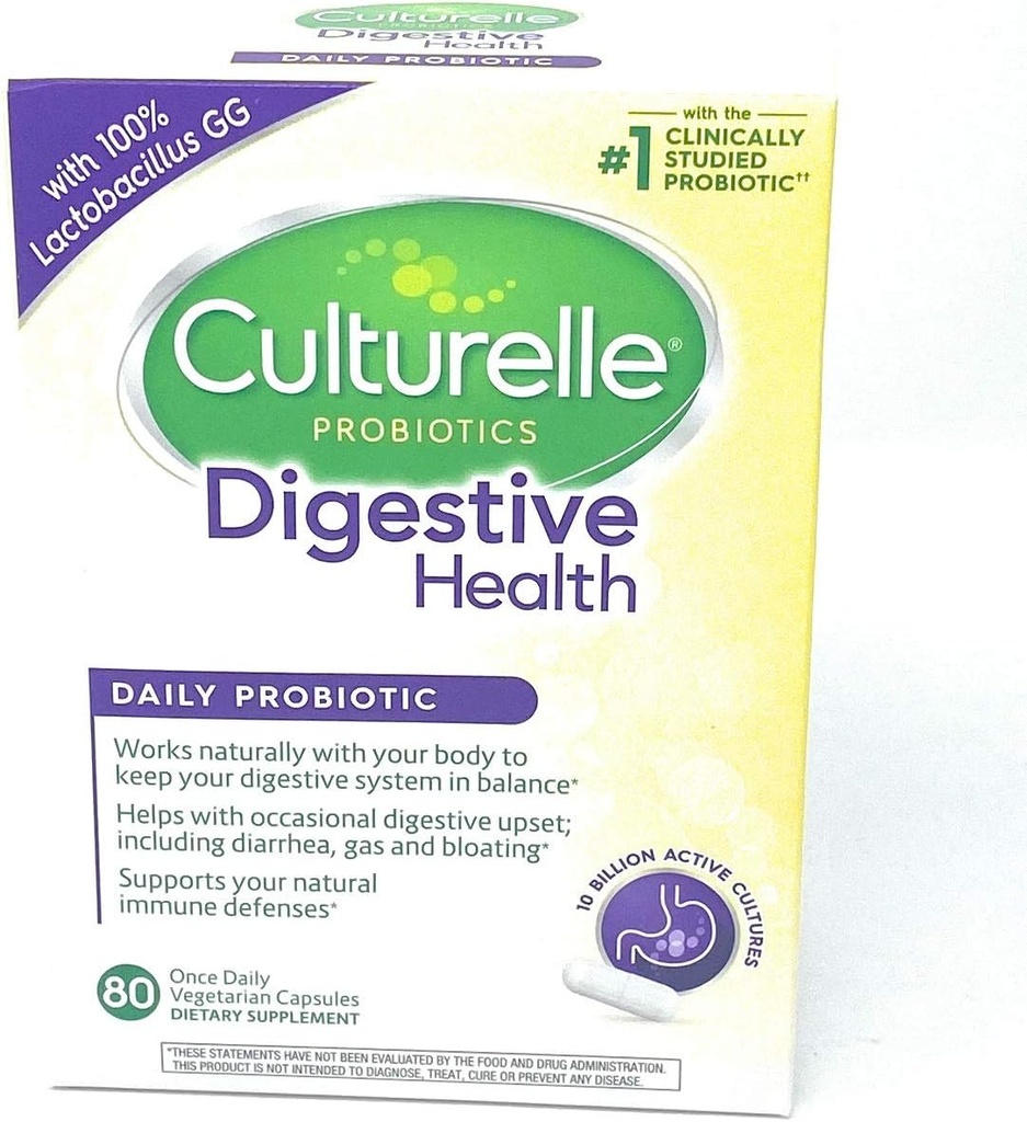 Culturelle Digestive Health Probiotic, 80 capsule