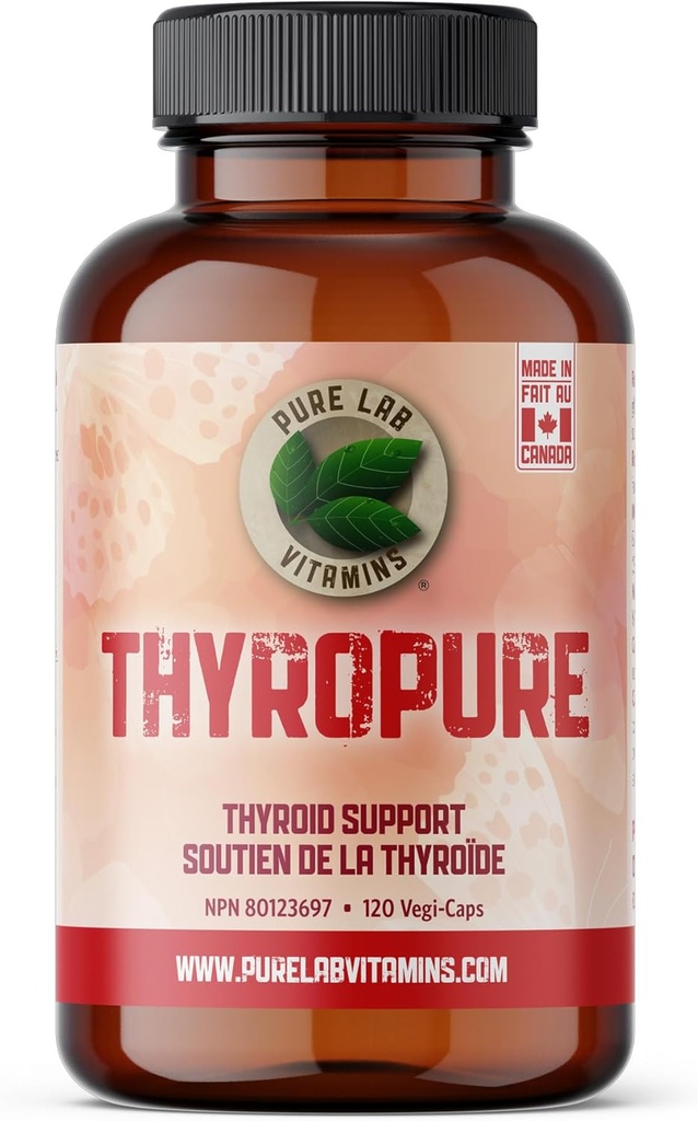 Pure Labs Vitamine Thyropure Vegicaps, 120 CT