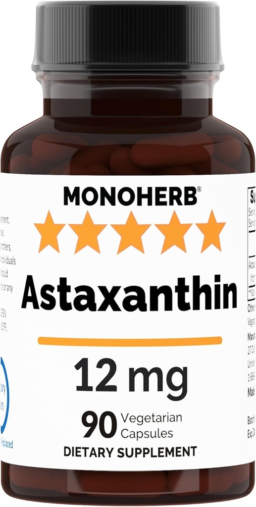 Astaxantina 12 mg - 90 capsule di veg