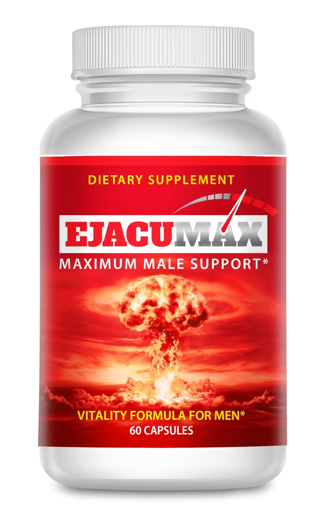 Ejacumax Vitality- Vitamine prenatali per la Formula di fertilità maschile - Male Semen Volume Enhancer- High Potency Sperm Count Boosting Formulazione- Tutto naturale ed efficace- 60 capsule