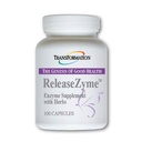 Trasformazione La Genesi di buona salute enzimi RilasciaZyme Blend Supplemento con erbe naturali, Advanced Digestive Support Formula con Protease, Break Down Proteins, Plant Based, 100 Capsule