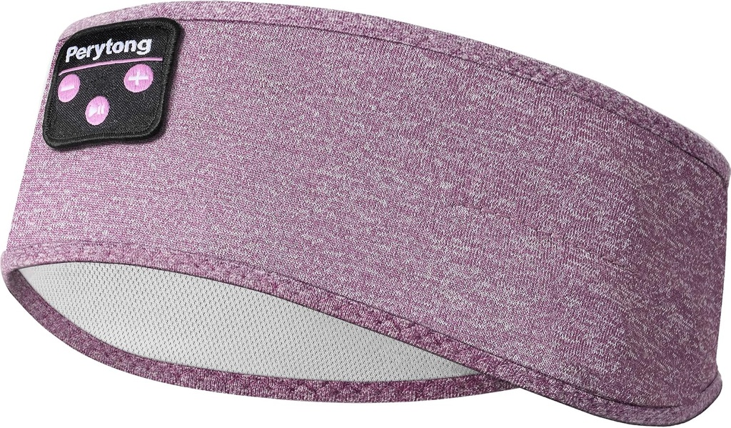 Cuffie Perytong Sleep, Bluetooth Sports Headband Cuffie con Altoparlanti Stereo Ultra-Thin HD Perfetto per dormire, Workout,Jogging,Yoga,Insomnia, Air Travel, Meditazione per Unisex