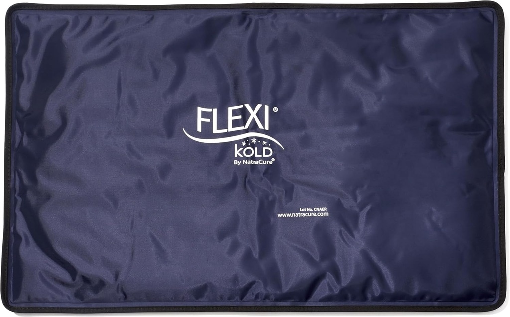 FlexiKold Extra Large Gel Soft flessibile Ice Pack per lesioni – Compressori di ghiaccio, Ice Pad, &amp; Avvolto di ghiaccio piatto per chirurgia post per lesioni della spalla, HIPS & Full Back – XL – Oversize 13” x 21,5”