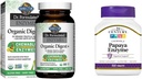 Giardino della vita Dr Formulato Enzimi Digestivi con Papain, Bromelain & 21 ° secolo Papaya Enzyme Chewable Tablets, Tropicale, 100 Conte