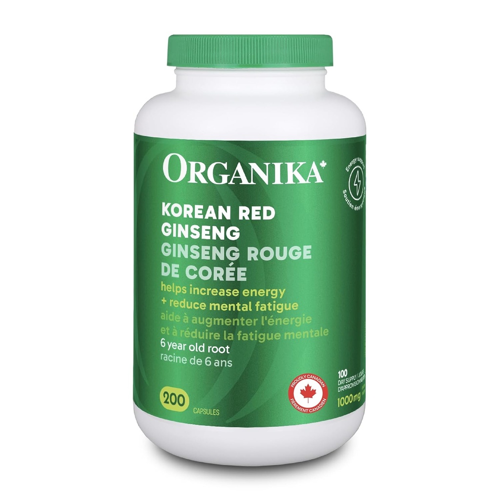 ORGANIKA Ginseng rosso coreano, 200 CT