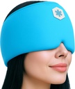ICEWRAPS Migraine Cold Cap | Form-Fitting Migraine Relief Cap | Headache Relief Cap con 360° Head Covering | Prodotti Migraine Relief | Sinus Relief | Cold Therapy Headache Cap | Mask Migraine