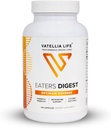 Vatellia Life New from Eaters Digest | Prebiotic | Probiotic | Supporto Digestivo | Gut Soothing | Lining Gut sano | Absorbimento Nutriente Max | 120 capsule (alimentazione da 60 giorni)