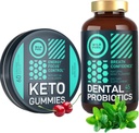 WILD FUEL Probiotici orali per la salute orale e Keto Candy con olio MCT Bundle