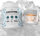 Prestazioni Micronized Creatina Monoidrato Polvere Supplemento + Turkesterone Gluten Libero, Non OGM, Vegan