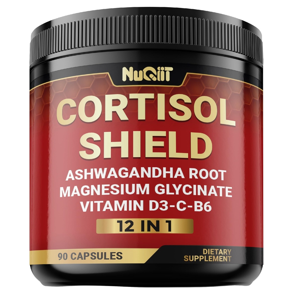 12in1 Cortisol Shield - Ashwagandha e Magnesio & 10 Più - 90 capsule