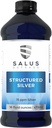 Liquido d'argento strutturato - Supplemento giornaliero di supporto immunitario con tecnologia d'argento strutturato 15ppm Advanced - Tutto naturale con nessun Additivo - bottiglia di 16 once