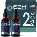 E2H Uric Acid Support Supplemento - Tart Cherry and Devil’s Claw - Supporta la salute dell’acido urico e la funzione del rene Non-GMO - Vegan - (2 bottiglie)