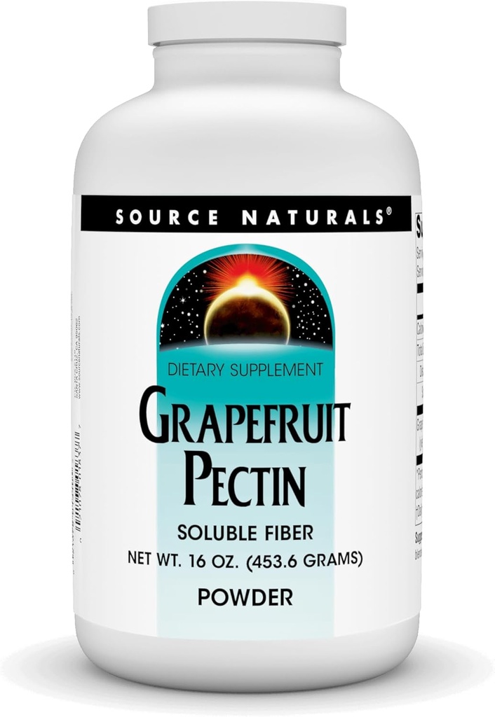 Pectin di pompelmo, fibra solubile - Supplemento dietetico - Polvere di 16 oz