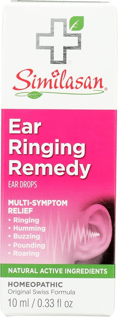 Similasan Ear Ringing gocce d'orecchio memoria, naturale, 0.33 Ounce fluido