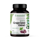 EMERALD LABS European Grape Seed Extract - Antiossidante & Immune Support Supplement - Supporta il flusso sanguigno sano - 90 capsule vegetali (90-Day Supply)