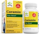 Terry Naturally Curamin - Supplemento Curcumina per Circulation & Endorphin Support - Supporto per Discomfort Occasionale - Aiuta i muscoli sani - 60 capsule