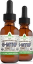 RawGuru L-metilfolato 15 mg + Vitamina B12 - Biologico Vegan Methylated B12 con Trace Minerals - Nano-Processed & Enhanced Liquid Formula - 300 Servings Vegan Gocce per 30 ml, Confezione da 2