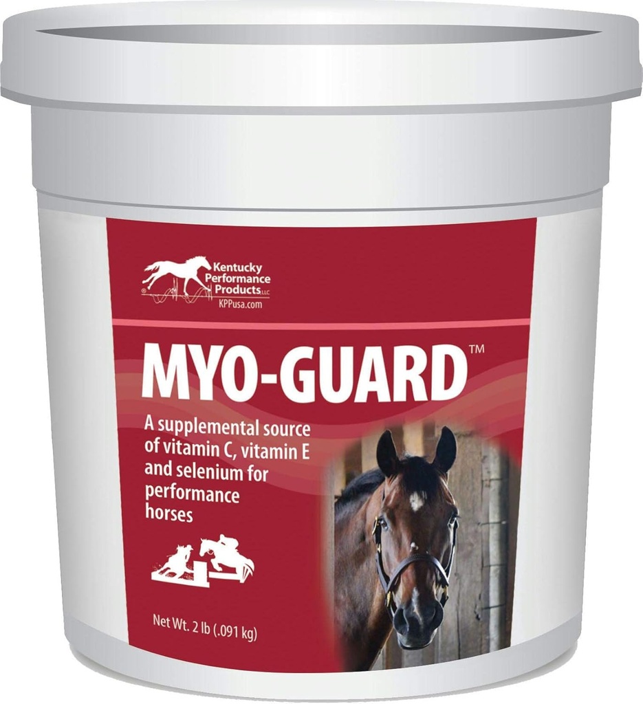 Kentucky Performance Products Myo-Guard, 2 Pounds, supporto giornaliero antiossidante per ridurre la durezza muscolare nei cavalli di performance