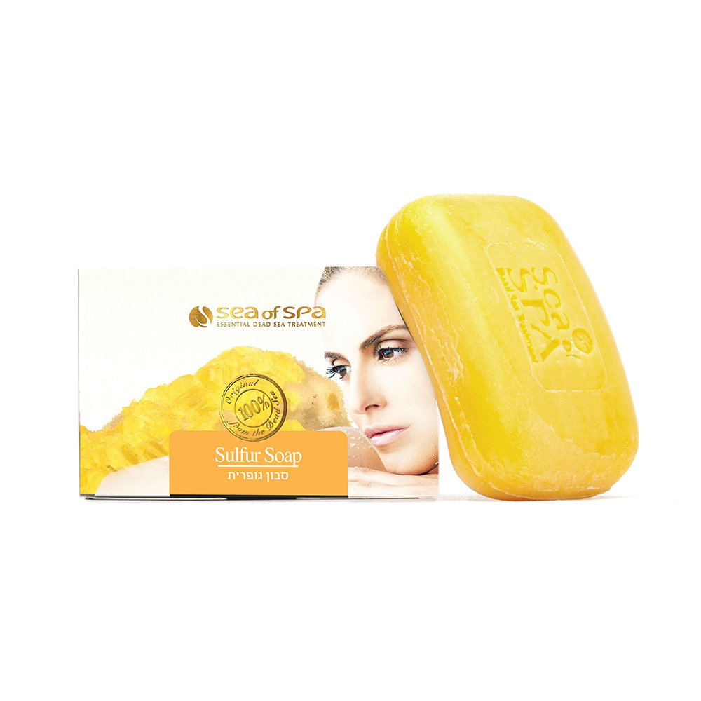 Mar Morto Solphur Soap - Psoriasis & Eczema Trattamento