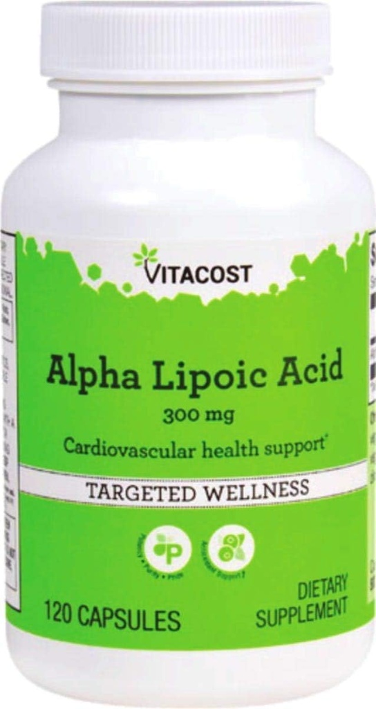 Vitacost Alpha Lipoic Acid - 300 mg - 120 capsule