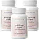 Nutrito Mama Prenatal Multi Vitamin - Vegan Multivitaminico per Preconcezione, Gravidanza, Postpartum e Breastfeeding Support - Iron-Free with Methylated Folate & High Dose Choline - 270 capsule