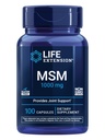 Estensione della vita MSM, 1000 mg, metilsulfonilmethane, Supporta giunti sani, supporto antiossidante, senza glutine, non OGM, 100 capsule