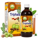 BASIC AYURVEDA Triphala Juice | 16.23 Fl Oz (480ml) | Succo di frutta organica di Amla Bibhitaki & Haritaki | Fonte naturale di vitamina C | per capelli sani e digestione