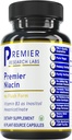 I laboratori di ricerca Premier Niacin - Niacin senza fluido con Inositol Hexanicotinate, Niacin No Flush, B3 Niacinamide Supplemento di vitamina per il supporto della circolazione sanguigna - 60 capsule vegetariane
