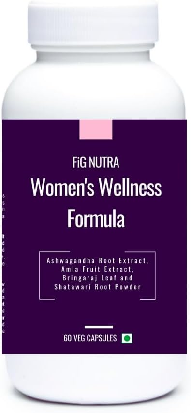 FiG Nutra’s Women’s Wellness Formula – Supporto completo per la vitalità, l’immunità, lo stress e l’equilibrio ormonale – 60 Veg Caps