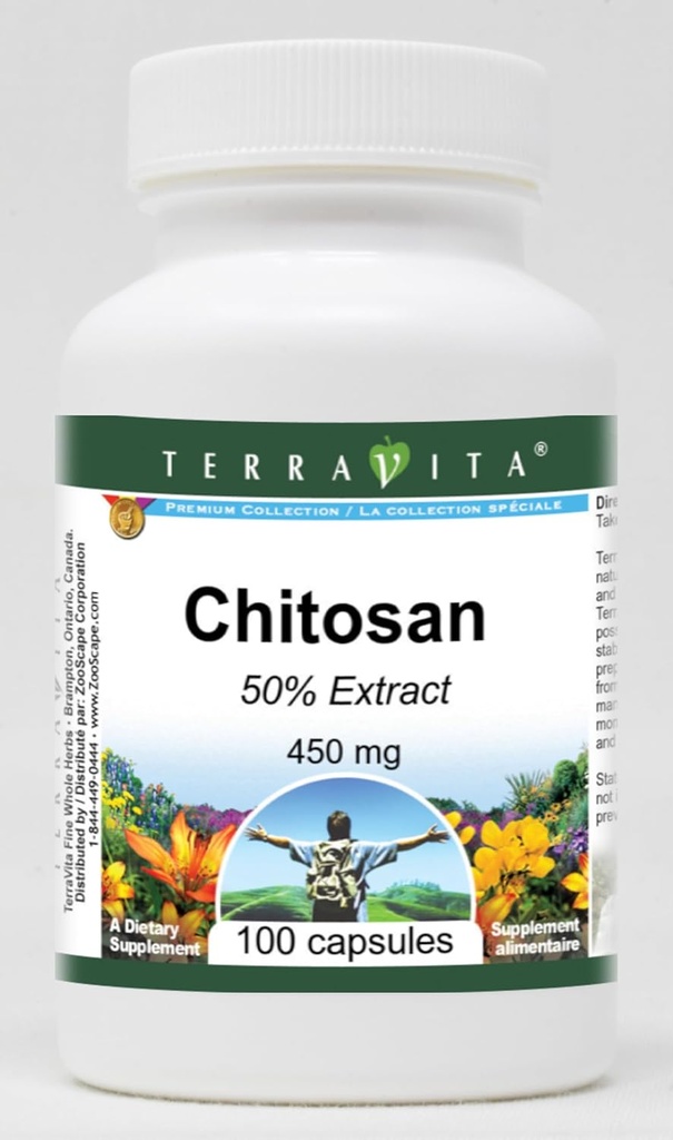 Chitosan 50% - 450 mg (100 capsule, ZIN: 519711)