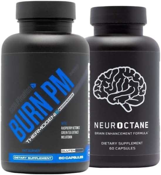 Sculpt Nation di V Shred Burn PM e Neuroctane Brain Supplement Bundle