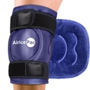 Pacchetto ghiaccio per il sollievo del dolore del ginocchio, Avvolto di ghiaccio riutilizzabile per le lesioni, Gonfiore, Chirurgia di sostituzione del ginocchio, Terapia di compressione fredda per l'artrite, Meniscus Tear e ACL, Blu
