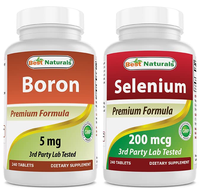 Borone 5 mg & Selenio 200 mcg
