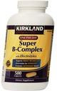 KIRKLAND SIGNATURE One Per Day Super B-Complex con Electrolytes,Tablet, 1000 Count (Pack of 2)