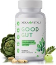 Buon Gut - Digestione che supporta le erbe per ripristinare la salute del fegato - Promuovi i movimenti sani del telo, Ridurre Bloating & Boost GI Motilità w/Triphala & Artichoke Extract - 60 capsule