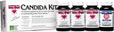 Kroeger Herb Prodotti, Kit di supporto Candida, Supplemento nutrizionale digestivo, Salute Gut, Funzione intestinale ottimale, Non OGM, Senza glutine, Senza riserve, Made in USA