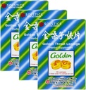 Gocce di tosse Golden Throat Lozenge (Jinsangzi Houpian) (12 Lozenges Per Pack) (3 Pacchetti)