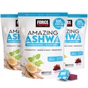 FORCE FACTOR Amazing Ashwa per il sollievo da stress, memoria, messa a fuoco e la salute del supporto immunitario, supplemento di Ashwaganda con KSM-66 Ashwagandha per lo stress, 180