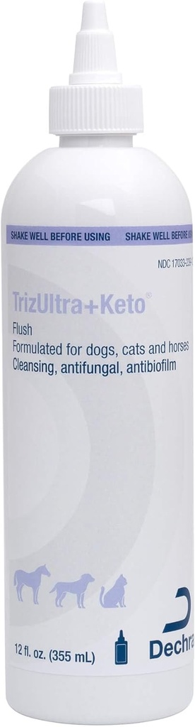 Flush per cani, gatti e cavalli, 12 oz