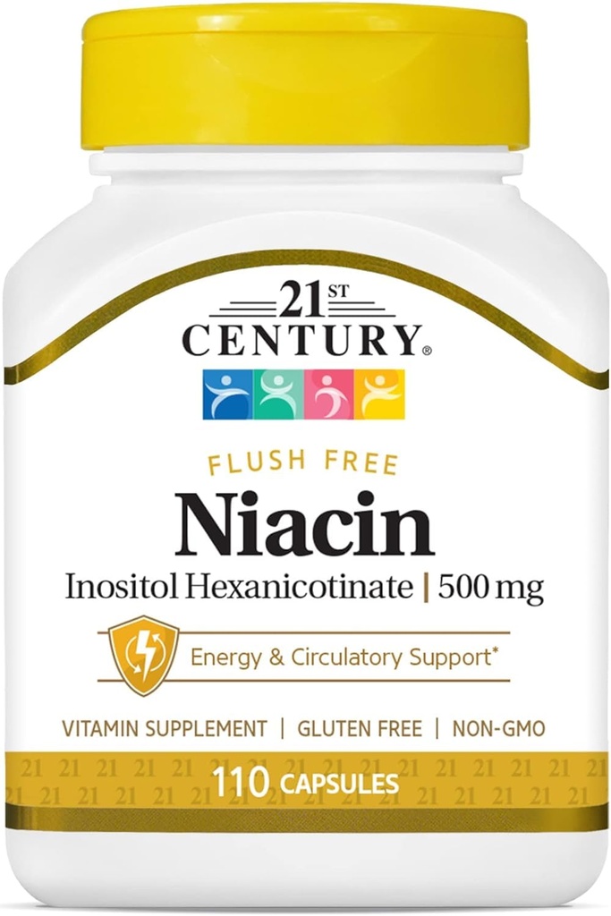 Niacin Flush Free 500 Milligrammi 110 capsule