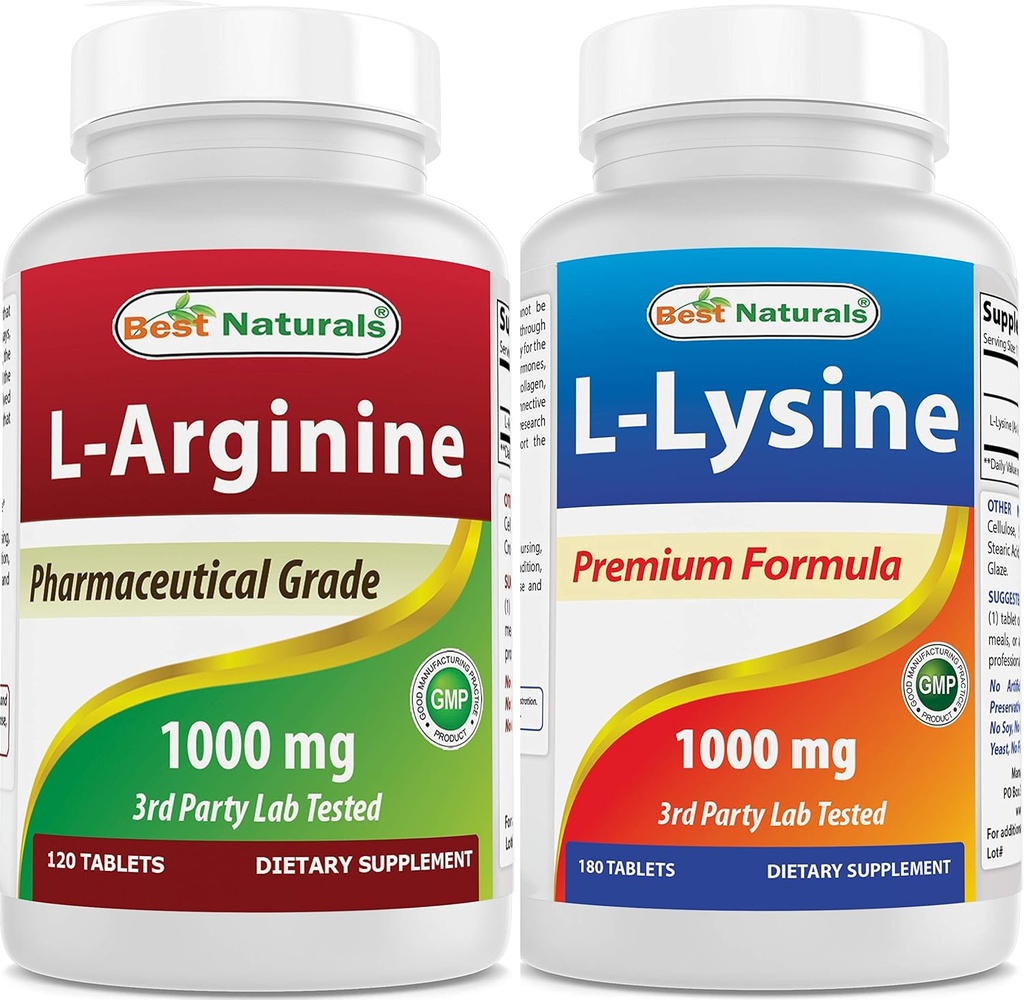 I migliori naturali Arginina Lysine Combo