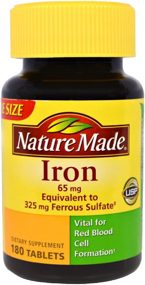 Natura fatta ferro 65 mg compresse 180 ea (pacchetto di 3)