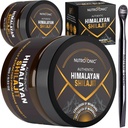 NutroTonic® Autentico Himalayan Shilajit Resina per gli uomini e le donne - Grado d'oro 86% Acido Fulvico - Wild Crafted +17000 FT – 40x Nano filtrato & Sun Dried - 3rd Party Lab Tested - 15g Jar (Pack of 2)