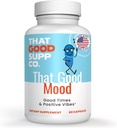 Che buon Supp Co - che il buon Mood Support Supplemento per le donne e gli uomini - Mood Booster, supporta con Stress Relief & Cognitive Well Being - Vitamina B12, 5-HTP, Ashwagandha Root, GABA - Made in USA