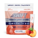 BHB chetoni esogeni Bere Miscela Pacchetti Keto Electrolytes senza zucchero con 4 elettroliti Principali Più Idratazione brevettata Keto BHB - 30 Conta Peach Caffeina