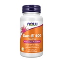 NOW Integratori alimentari, Sun-ETM 400 IU con d-alpha Tocopherol da olio di girasole non OGM, 60 Softgels