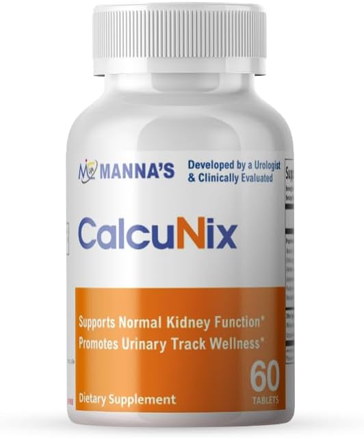 Manna CalcuNix Kidney Support Supplemento promuove pista urinaria 60 compresse
