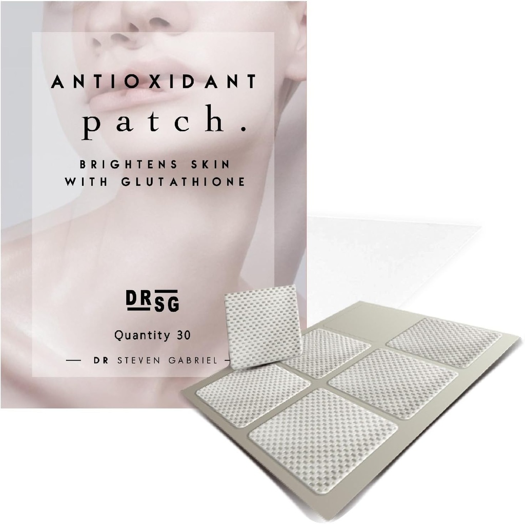 Dr. Steven Gabriel | Glutathione Antiossidante Patch | Brightens Skin | 30 giorni di alimentazione